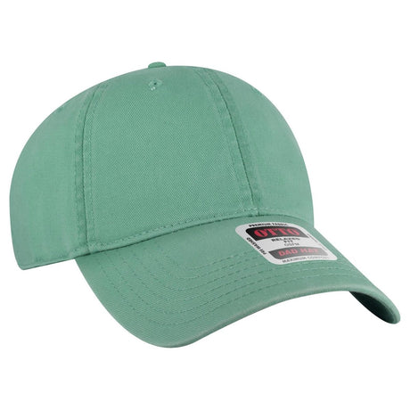 OTTO CAP 6 Panel Low Profile Dad Hat OTTO 18 - 772 Turquoise OSFM - Adult Hats