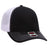 OTTO CAP 6 Panel Low Profile Mesh Back Trucker Dad Hat OTTO 121 - 858 Blk/Blk/Wht OSFM - Adult Hats