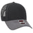 OTTO CAP 6 Panel Low Profile Mesh Back Trucker Hat OTTO 83 - 1239 Ch. Gry/Blk/Blk OSFM - Adult Hats