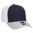 OTTO CAP 6 Panel Low Profile Mesh Back Trucker Hat OTTO 83 - 1239 HeatherGray/Navy/White OSFM - Adult Hats