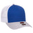 OTTO CAP 6 Panel Low Profile Mesh Back Trucker Hat OTTO 83 - 1239 HeatherGray/Royal/White OSFM - Adult Hats