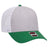 OTTO CAP 6 Panel Low Profile Mesh Back Trucker Hat OTTO 83 - 1239 Kelly/HeatherGray/White OSFM - Adult Hats
