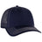 OTTO CAP 6 Panel Low Profile Mesh Back Trucker Hat OTTO 83 - 1239 Navy OSFM - Adult Hats