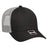 OTTO CAP 6 Panel Low Profile Mesh Back Trucker Hat OTTO 83 - 473 Blk/Blk/Gry OSFM - Adult Hats