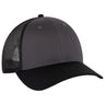 OTTO CAP 6 Panel Low Profile Mesh Back Trucker Hat OTTO 83 - 473 Blk/Ch.Gry/Blk OSFM - Adult Hats