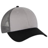 OTTO CAP 6 Panel Low Profile Mesh Back Trucker Hat OTTO 83 - 473 Blk/Gry/Ch.Gry OSFM - Adult Hats
