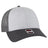 OTTO CAP 6 Panel Low Profile Mesh Back Trucker Hat OTTO 83 - 473 CharcoalGray/HeatherGray/CharcoalGray OSFM - Adult Hats