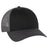 OTTO CAP 6 Panel Low Profile Mesh Back Trucker Hat OTTO 83 - 473 Ch.Gry/Blk/Ch.Gry OSFM - Adult Hats