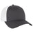 OTTO CAP 6 Panel Low Profile Mesh Back Trucker Hat OTTO 83 - 473 Ch.Gry/Ch.Gry/Wht OSFM - Adult Hats
