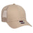 OTTO CAP 6 Panel Low Profile Mesh Back Trucker Hat OTTO 83 - 473 Khaki OSFM - Adult Hats