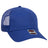 OTTO CAP 6 Panel Low Profile Mesh Back Trucker Hat OTTO 83 - 473 Royal Young Adult Hats