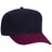 OTTO CAP 6 Panel Mid Profile Baseball Cap OTTO 27 - 008 Burg. Marn/Nvy OSFM - Adult Hats
