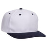 OTTO CAP 6 Panel Mid Profile Baseball Cap OTTO 27 - 008 Nvy/Wht OSFM - Adult Hats