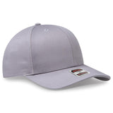 OTTO CAP 6 Panel Mid Profile Baseball Cap OTTO 27 - 079 Gray OSFM - Adult Hats
