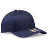 OTTO CAP 6 Panel Mid Profile Baseball Cap OTTO 27 - 079 Navy OSFM - Adult Hats