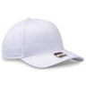 OTTO CAP 6 Panel Mid Profile Baseball Cap OTTO 27 - 079 White OSFM - Adult Hats