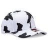 OTTO CAP 6 Panel Mid Profile Baseball Cap OTTO 56 - 057 Blk/Wht OSFM - Adult Hats