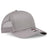 OTTO CAP 6 Panel Mid Profile Mesh Back Trucker Hat OTTO 112 - 1 Gray OSFM - Adult Hats