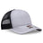 OTTO CAP 6 Panel Mid Profile Mesh Back Trucker Hat OTTO 112 - 1 H. Gry/H. Gry/Blk Young Adult Hats