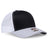 OTTO CAP 6 Panel Mid Profile Mesh Back Trucker Hat OTTO 112 - 1 HeatherGray/Black/White OSFM - Adult Hats