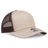 OTTO CAP 6 Panel Mid Profile Mesh Back Trucker Hat OTTO 112 - 1 Kha/Kha/Dk.Brn OSFM - Adult Hats