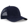 OTTO CAP 6 Panel Mid Profile Mesh Back Trucker Hat OTTO 112 - 1 Nv Blu OSFM - Adult Hats
