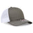 OTTO CAP 6 Panel Mid Profile Mesh Back Trucker Hat OTTO 112 - 1 Ol.Grn/Ol.Grn/Wht OSFM - Adult Hats