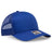 OTTO CAP 6 Panel Mid Profile Mesh Back Trucker Hat OTTO 112 - 1 Royal Young Adult Hats