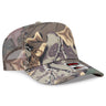 OTTO CAP Camouflage 5 Panel Mid Profile Mesh Back Trucker Hat OTTO 47 - 049 Kha/Brn/Lt.Ol.Grn OSFM - Adult Hats
