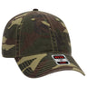 OTTO CAP Camouflage 6 Panel Low Profile Baseball Cap OTTO 103 - 713 Camo 001 OSFM - Adult Hats