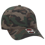 OTTO CAP Camouflage 6 Panel Low Profile Baseball Cap OTTO 78 - 353 Camo 004 OSFM - Adult Hats