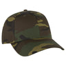 OTTO CAP Camouflage 6 Panel Low Profile Baseball Cap OTTO 78 - 353 Dk.Grn/Brn OSFM - Adult Hats