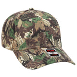 OTTO CAP Camouflage 6 Panel Low Profile Baseball Cap OTTO 78 - 353 Lt.Lod/Brn/Kly OSFM - Adult Hats