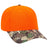 OTTO CAP Camouflage 6 Panel Low Profile Baseball Cap OTTO 78 - 353 Lt.Lod/Brn/Kly/N.Org OSFM - Adult Hats