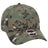 OTTO CAP Camouflage 6 Panel Low Profile Baseball Cap OTTO 78 - 353 Olv.Grn/Blk/Dk.Grn OSFM - Adult Hats