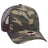 OTTO CAP Camouflage 6 Panel Low Profile Mesh Back Trucker Hat OTTO 105 - 1247 Camo/BrownMesh OSFM - Adult Hats
