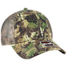 OTTO CAP Camouflage 6 Panel Low Profile Mesh Back Trucker Hat OTTO 105 - 1247 Lt.Lod/Brn/Kly OSFM - Adult Hats