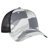 OTTO CAP Camouflage 6 Panel Low Profile Mesh Back Trucker Hat OTTO 105 - 1247 St.Gry/Gry/Blk OSFM - Adult Hats