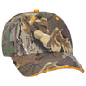 OTTO CAP Camouflage 6 Panel Low Profile Mesh Back Trucker Hat OTTO 106 - 752 Kha/Brn/Lt.Ol.Grn OSFM - Adult Hats