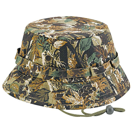 OTTO CAP Camouflage Bucket Hat OTTO 43 - 045 Lt.Lod/Brn/Kly M Hats