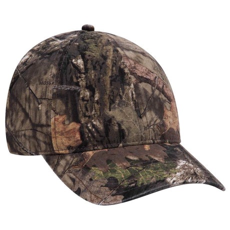 OTTO CAP Mossy Oak Camouflage 6 Panel Low Profile Dad Hat OTTO 171 - 1296 Break Up Country OSFM - Adult Hats