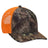 OTTO CAP Mossy Oak Camouflage 6 Panel Low Profile Mesh Back Trucker Hat OTTO 171 - 1293 Break Up Country/N.Org OSFM - Adult Hats