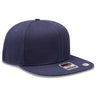 OTTO CAP "OTTO COMFY FIT" 6 Panel Pro Style Snapback Hat OTTO 125 - 1323 Navy OSFM - Adult Hats