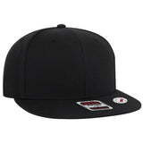 OTTO CAP “OTTO FIT” 6 Panel Pro Style Fitted Cap OTTO 5950 - 1 Black 7 3/8 Hats