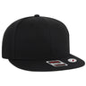 OTTO CAP “OTTO FIT” 6 Panel Pro Style Fitted Cap OTTO 5950 - 1 Black 7 3/8 Hats