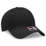 OTTO CAP "OTTO FLEX" Fitted 6 Panel Low Profile Baseball Cap OTTO 11 - 1167 Black L/XL Hats
