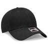 OTTO CAP "OTTO FLEX" Fitted 6 Panel Low Profile Baseball Cap OTTO 11 - 1167 Black L/XL Hats