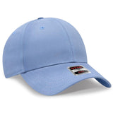 OTTO CAP "OTTO FLEX" Fitted 6 Panel Low Profile Baseball Cap OTTO 11 - 1167 Col. Blue S/M Hats