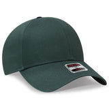 OTTO CAP "OTTO FLEX" Fitted 6 Panel Low Profile Baseball Cap OTTO 11 - 1167 Dk. Green S/M Hats