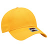 OTTO CAP "OTTO FLEX" Fitted 6 Panel Low Profile Baseball Cap OTTO 11 - 1167 Gold S/M Hats